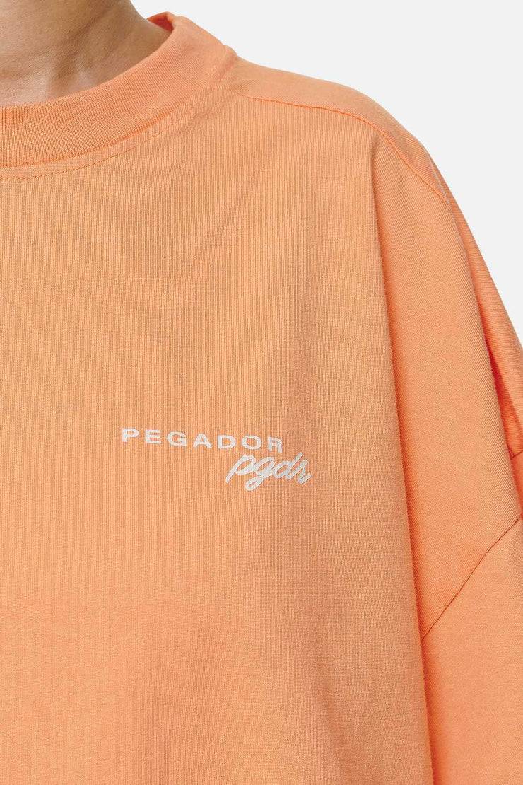 Pegador Berri Heavy Oversized Tee Washed Apricot 2025