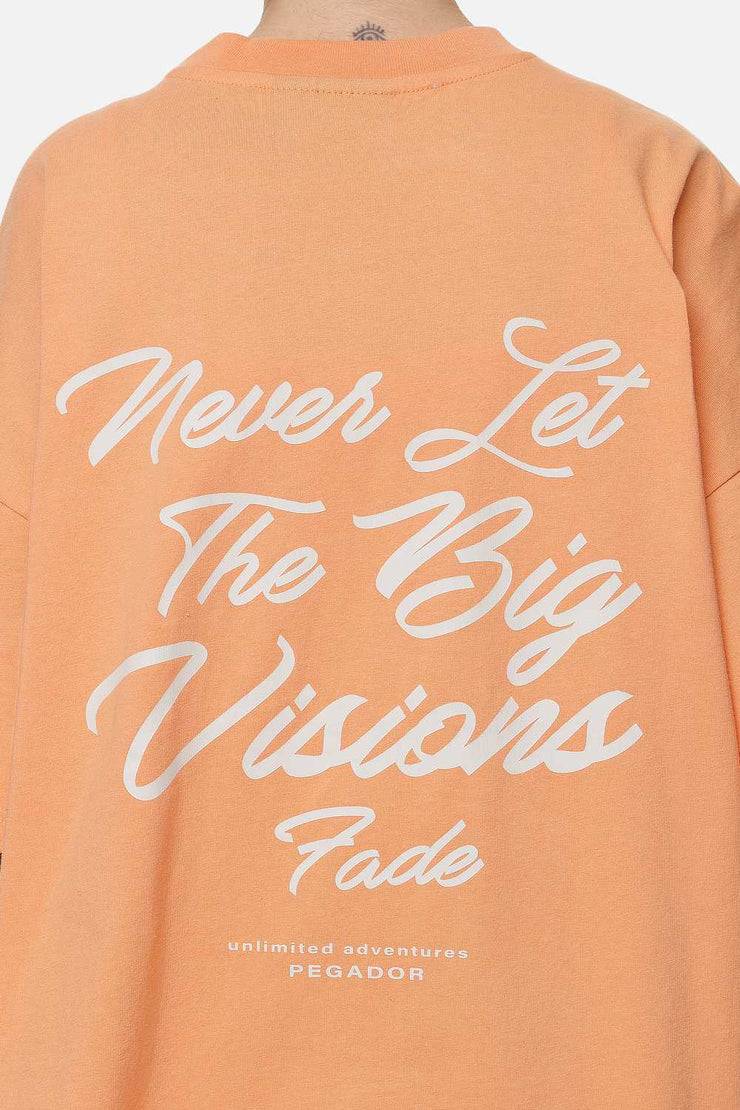 Pegador Berri Heavy Oversized Tee Washed Apricot 2025