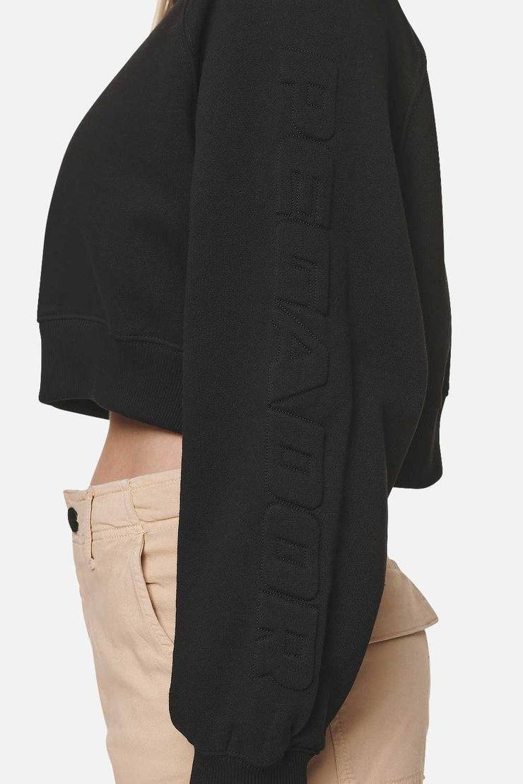 Pegador Kintore Cropped Oversized Raglan Sweater Black Angebote