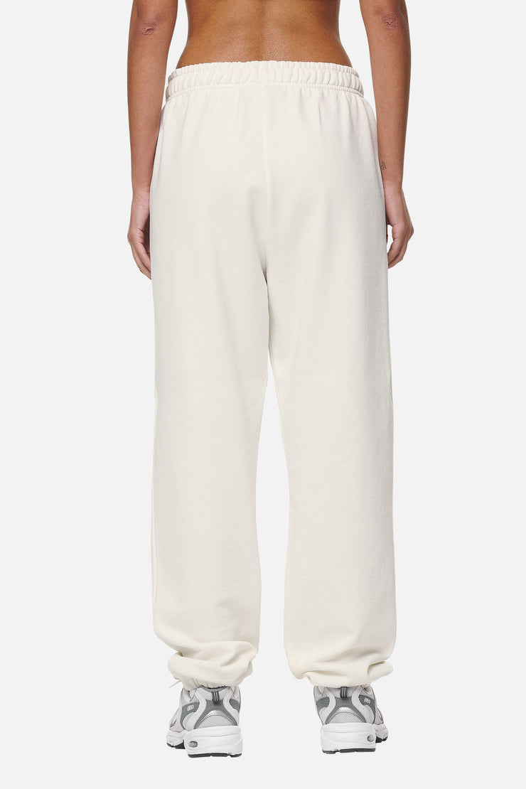 Pegador Villa High Waisted Sweat Pants Washed Coconut Milk Black Gum Kostenloser Versand