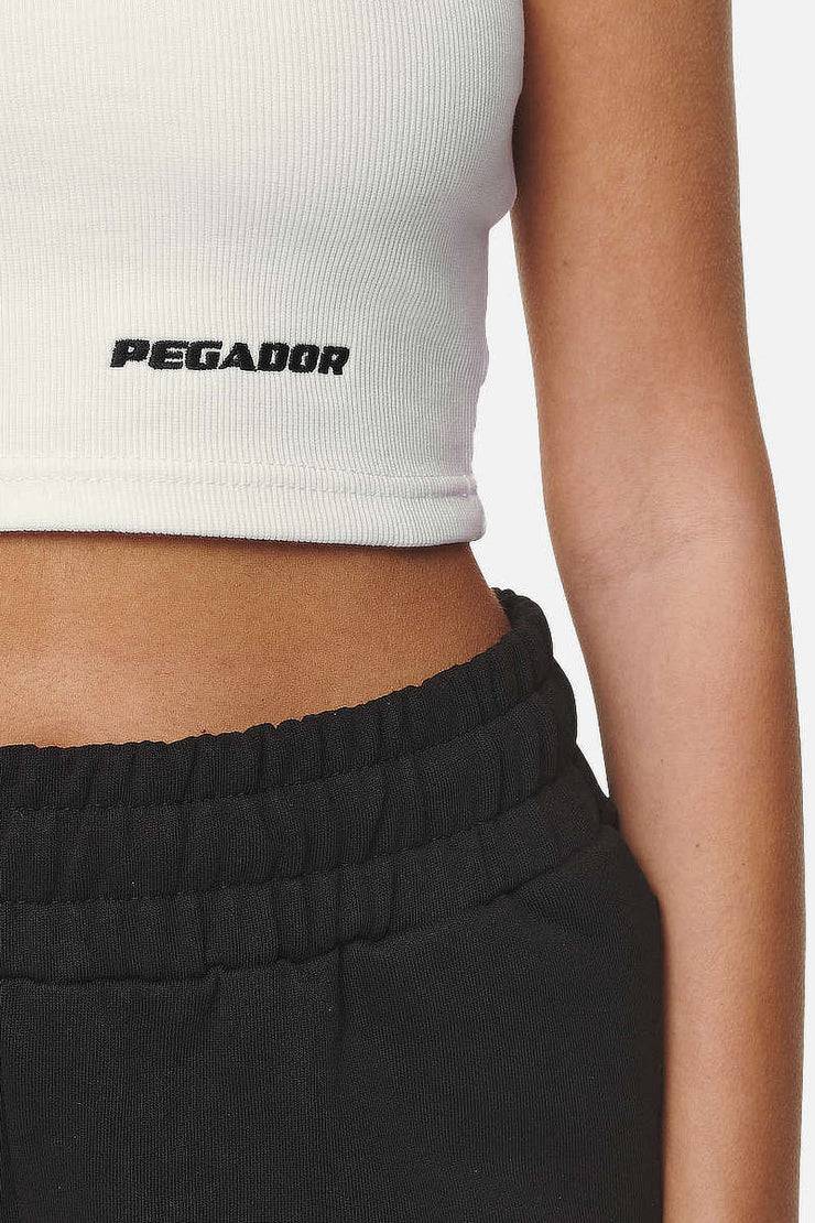 Pegador Ayla Crop Top Washed Coconut Milk Black Fabrikpreis