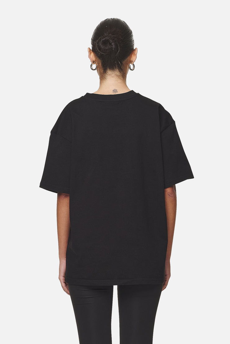 Pegador Miami Oversized Tee Black Flamingo Rabatt