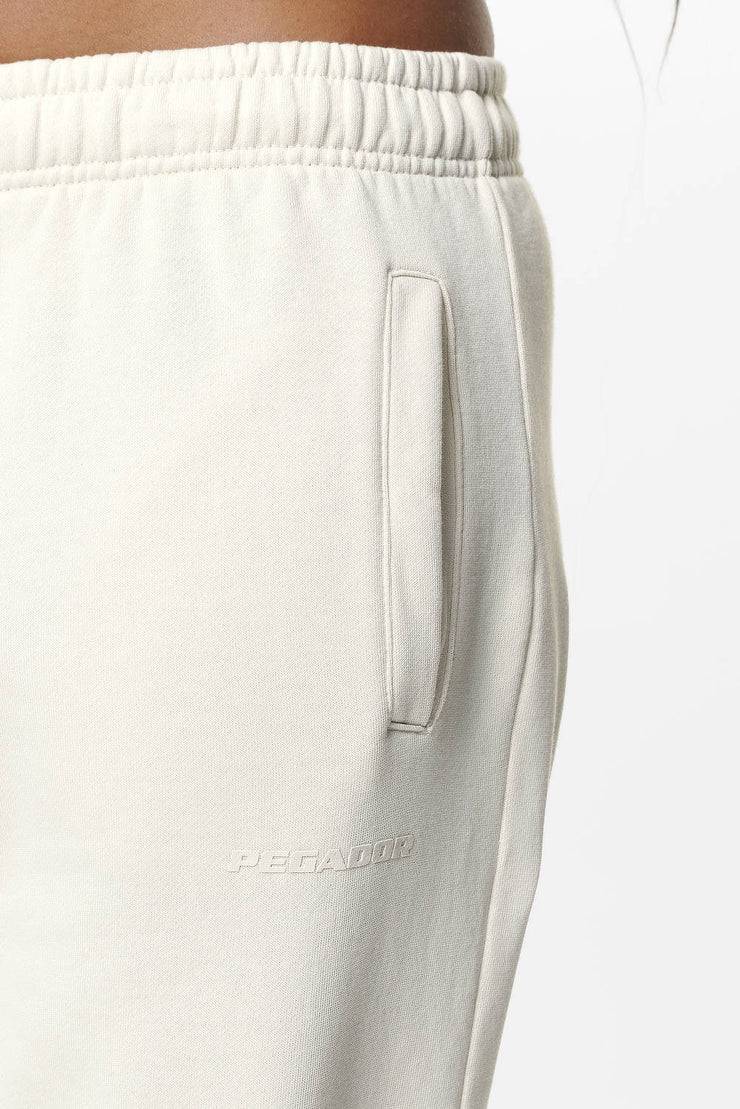 Pegador Villa High Waisted Sweat Pants Washed Salty Cream Gum Begrenztes Angebot