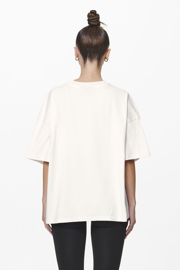 Pegador Troms Heavy Oversized Tee Washed Salty Cream Black Friday