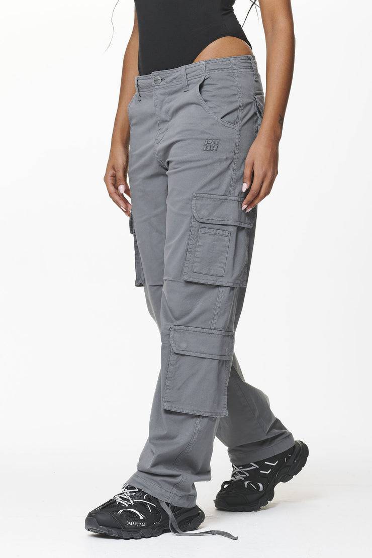 Pegador Tanum Wide Cargo Pants Anthracite Grey Cyber Monday