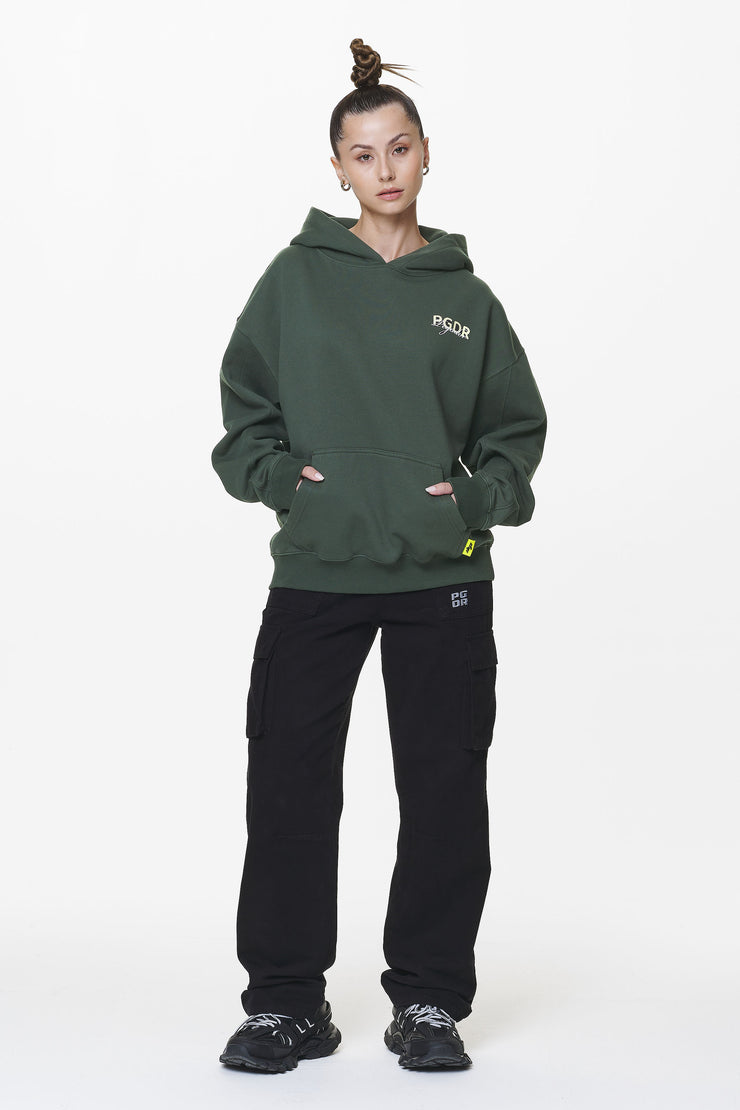 Pegador Sona Oversized Hoodie Washed Sage Green Weihnachtsangebot