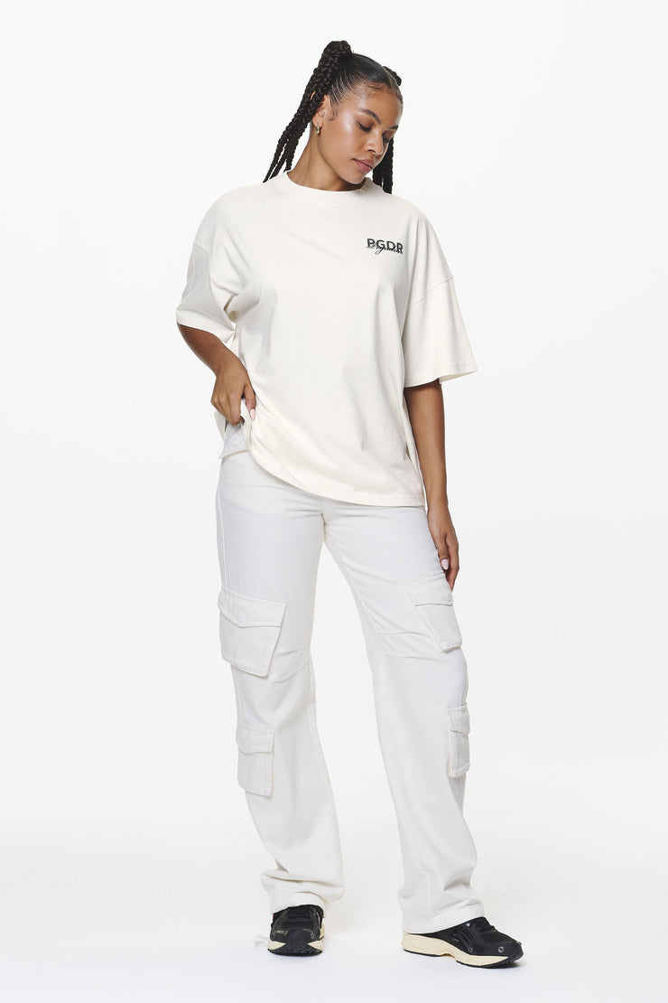 Pegador Sona Heavy Oversized Tee Washed Salty Cream Osterangebot