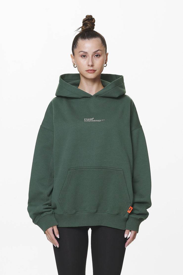 Pegador Navisk Oversized Hoodie Washed Sage Green Top Angebot