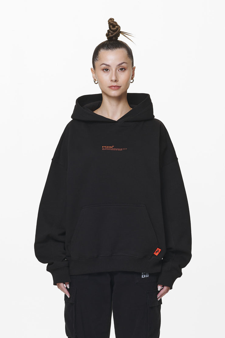 Pegador Navisk Oversized Hoodie Black Online Outlet
