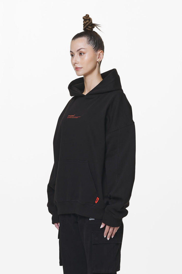 Pegador Navisk Oversized Hoodie Black Online Outlet