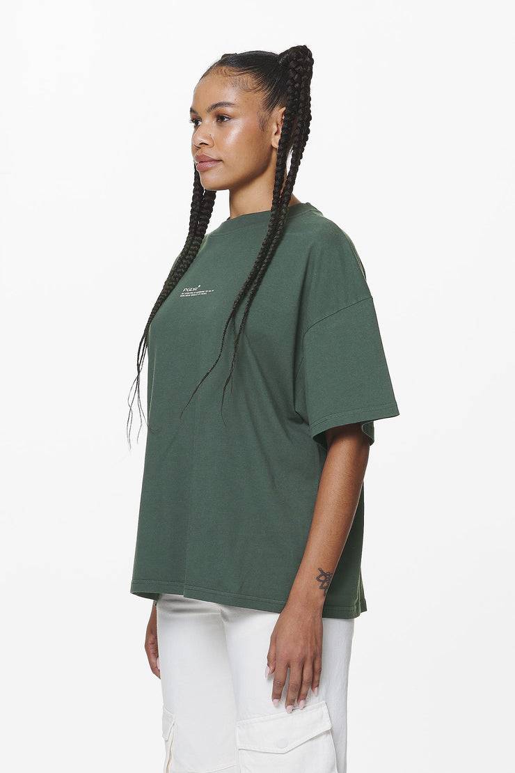 Pegador Navisk Heavy Oversized Tee Washed Sage Green Exklusive Angebote