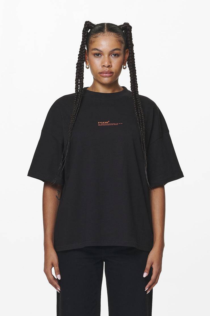 Pegador Navisk Heavy Oversized Tee Black Blitzangebot