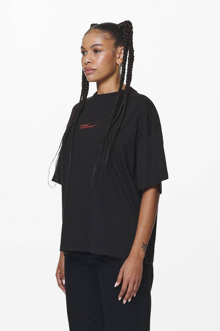 Pegador Navisk Heavy Oversized Tee Black Blitzangebot