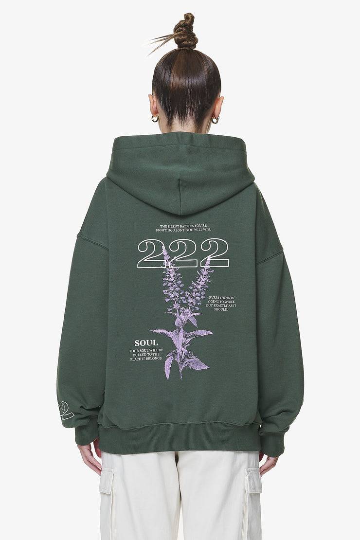 Pegador Habo Oversized Hoodie Washed Sage Green VIP-Rabatte