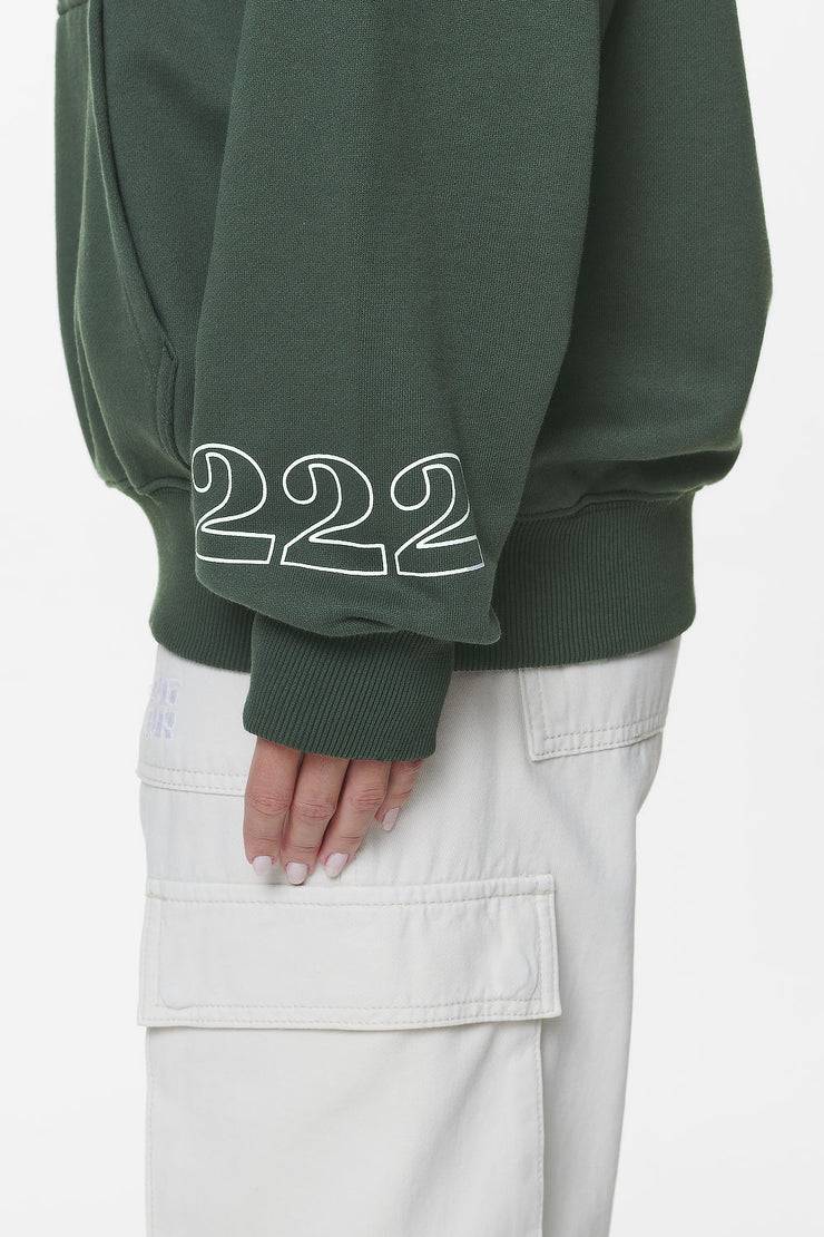Pegador Habo Oversized Hoodie Washed Sage Green VIP-Rabatte