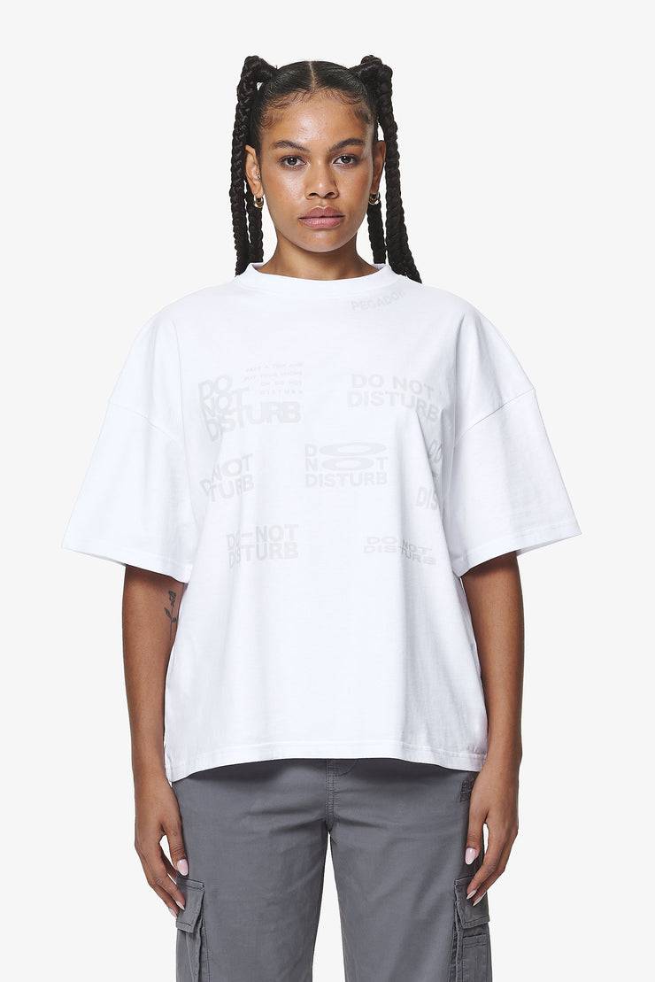 Pegador Groven Heavy Oversized Tee White Super Sparpreis