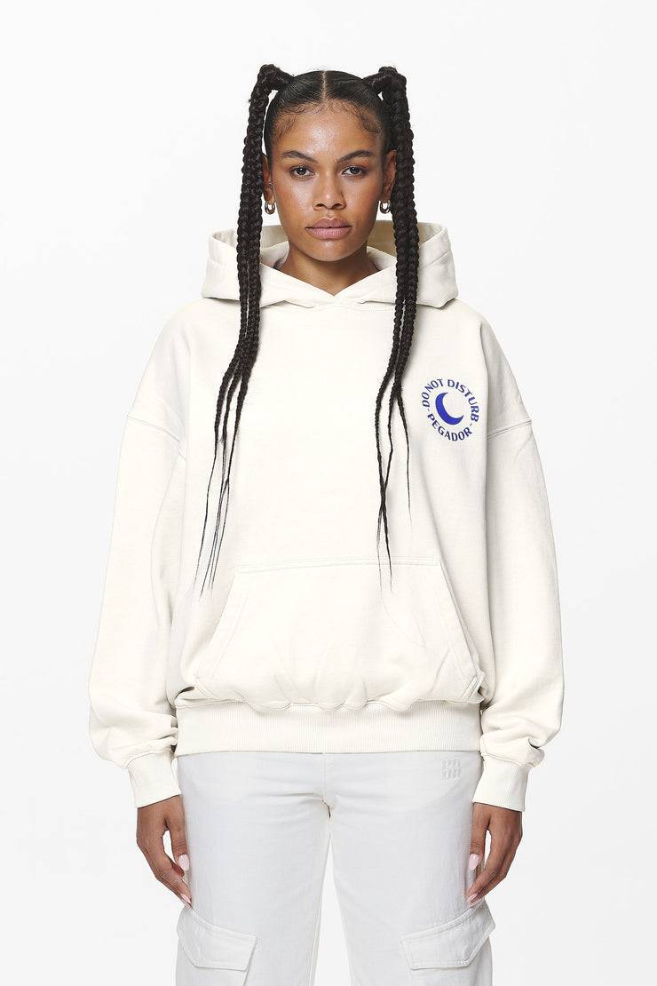 Pegador Ekne Oversized Hoodie Washed Salty Cream Begrenzte Freigabe