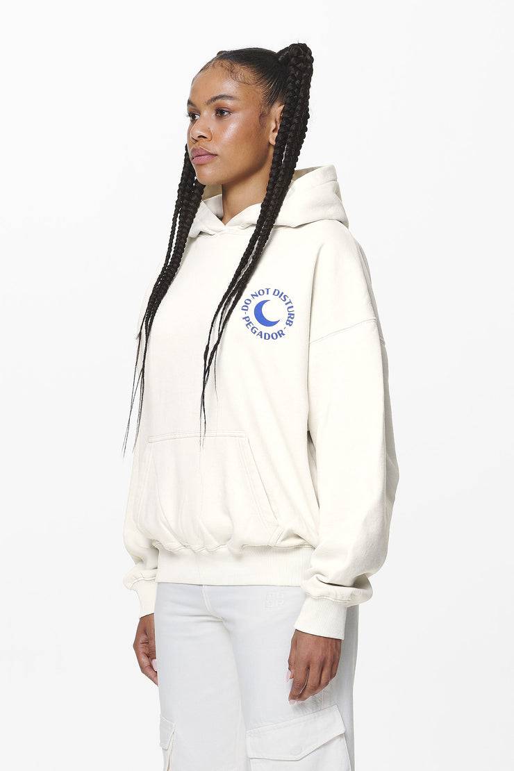 Pegador Ekne Oversized Hoodie Washed Salty Cream Begrenzte Freigabe