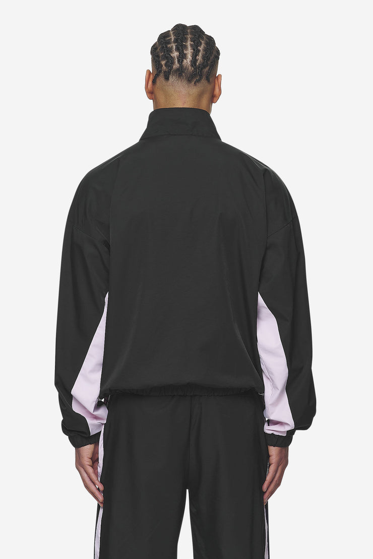 Pegador Stow Boxy Track Jacket Black Bubblegum Neueste Stile