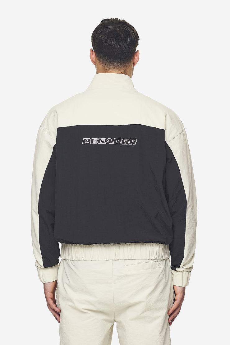 Pegador Wolsey Track Jacket Salty Cream Black Letzter Tag