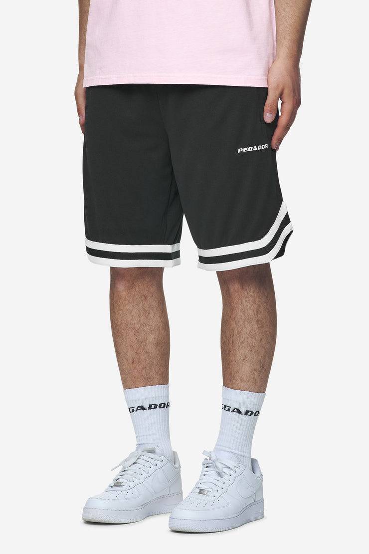 Pegador Lansing Basketball Shorts Black Nur für heute