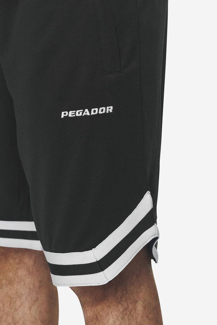 Pegador Lansing Basketball Shorts Black Nur für heute