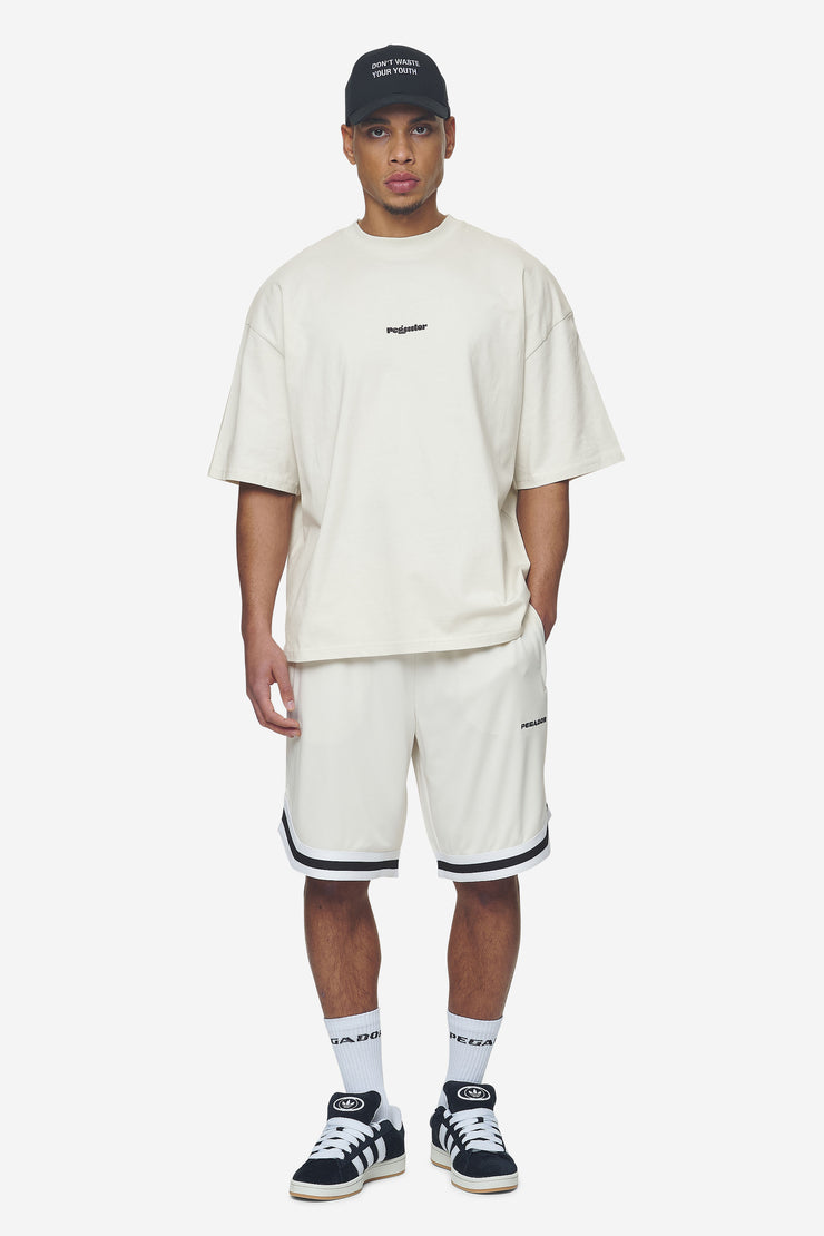 Pegador Lansing Basketball Shorts Salty Cream Sonderangebot der Fabrik
