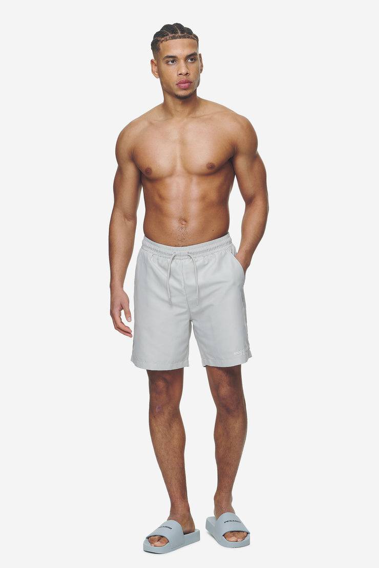 Pegador Logo Swim Shorts Pearl Grey Vierteljährliche Förderung