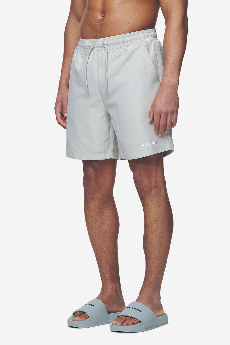 Pegador Logo Swim Shorts Pearl Grey Vierteljährliche Förderung