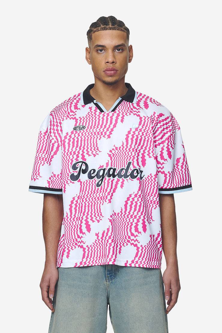 Pegador Worden Boxy Trikot White Pink Speichern exportieren