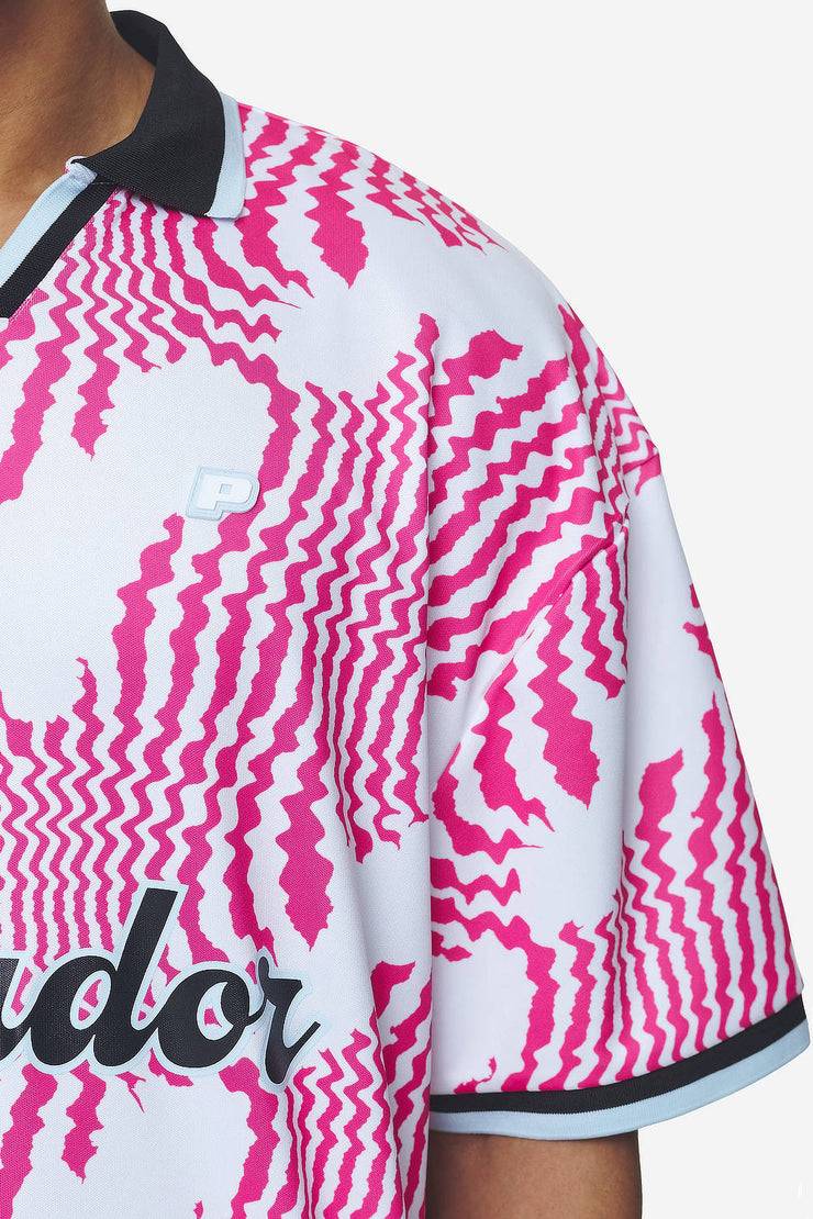 Pegador Worden Boxy Trikot White Pink Speichern exportieren