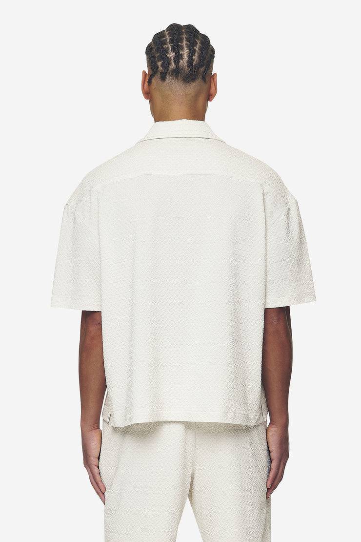 Pegador Wyton Structured Summer Shirt Salty Cream 50% Rabatt für begrenzte Zeit