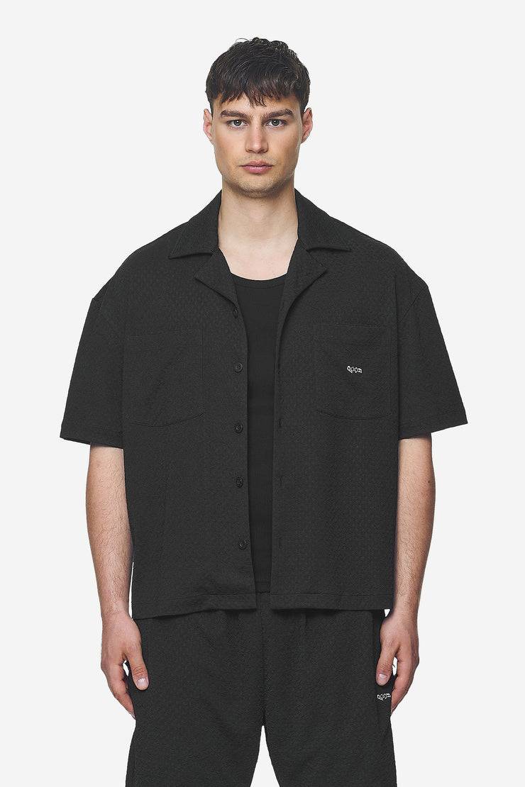 Pegador Wyton Structured Summer Shirt Black Rabatte dieses Monats