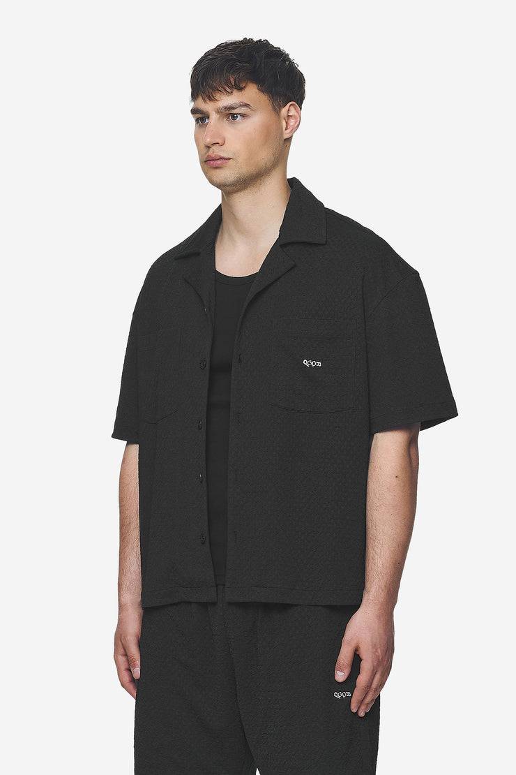 Pegador Wyton Structured Summer Shirt Black Rabatte dieses Monats