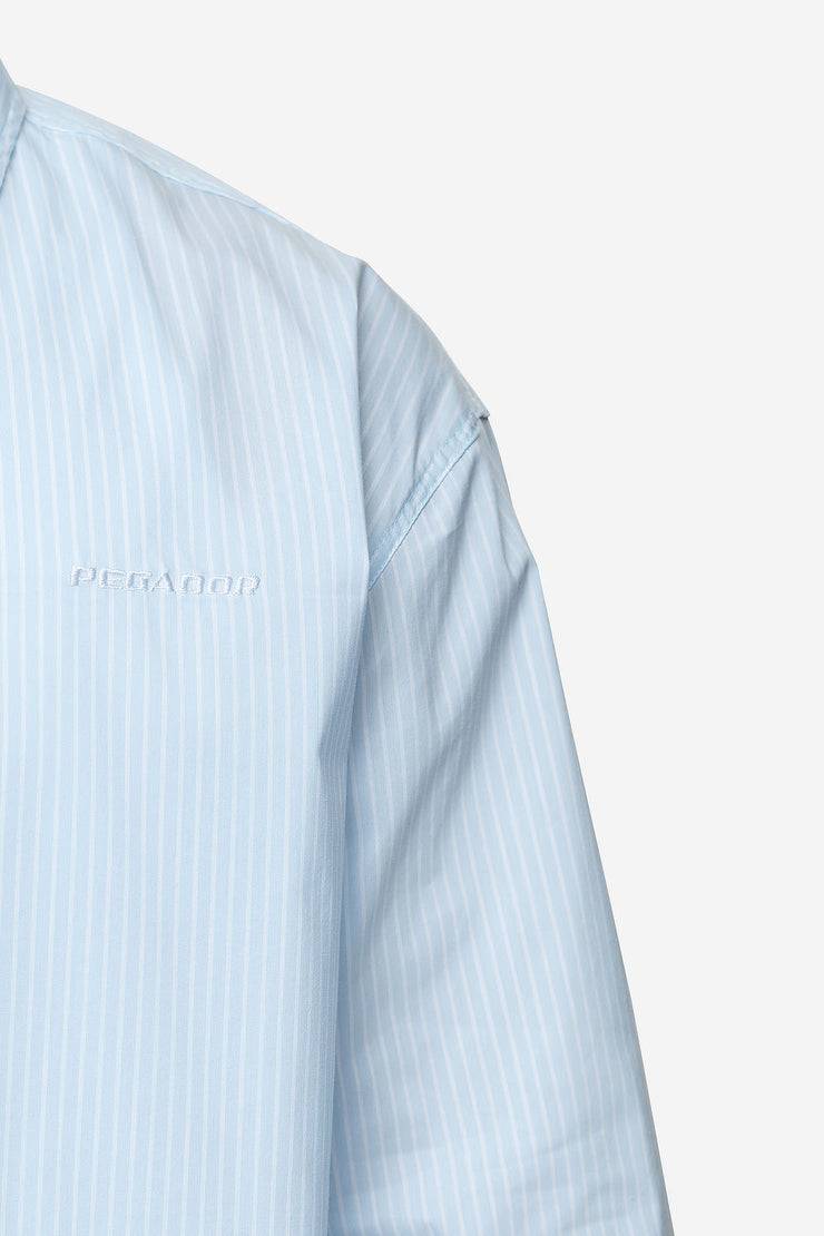 Pegador Raton Oversized Longsleeve Shirt Baby Blue White Online