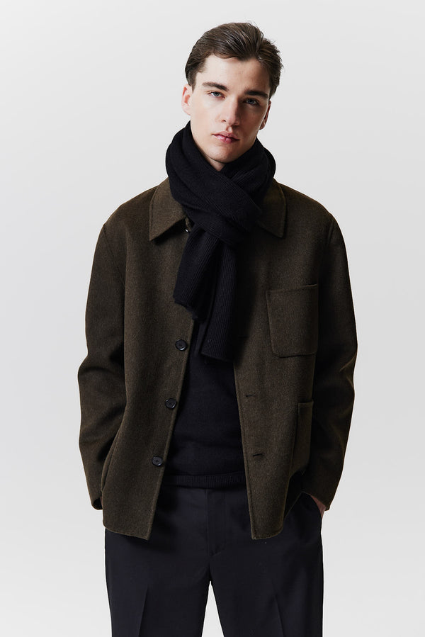Prinz Berlin Kaschmir Schal Classic Knit Schwarz Bis zu 65% Rabatt