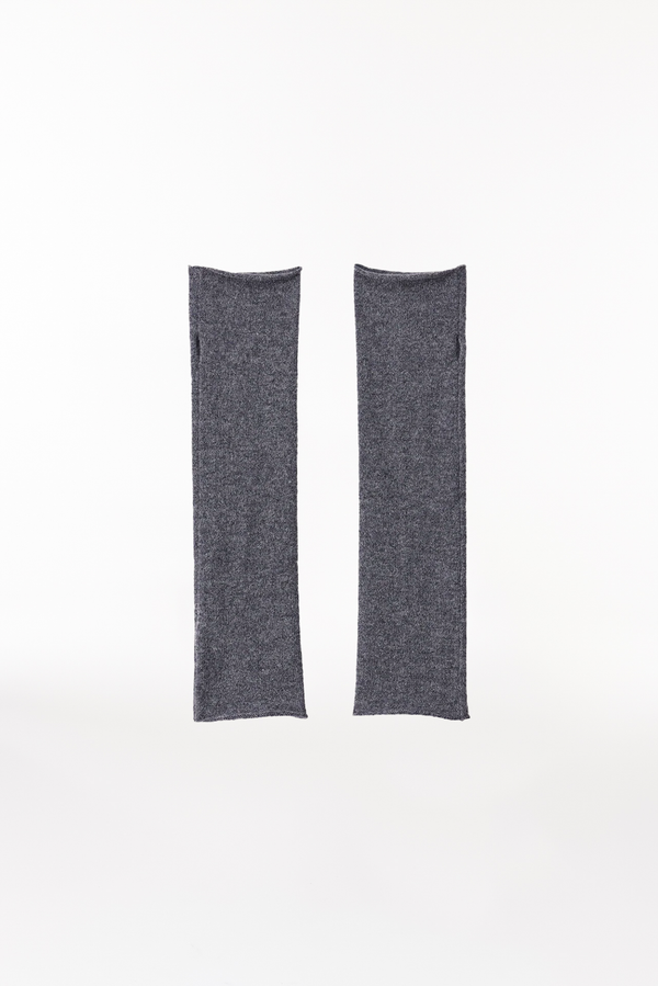Prinz Berlin Kaschmir Arm Warmers Fine Knit Graphit Nur noch ein Tag übrig