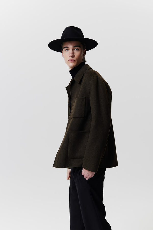 Prinz Berlin Merino Fedora Hut Classic Brim Schwarz Meist gekauft