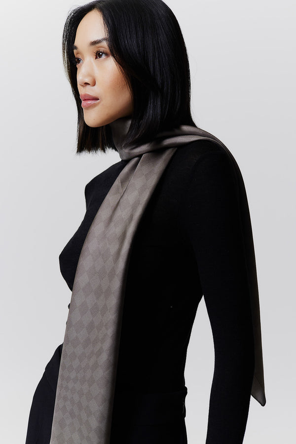 Prinz Berlin Seidentuch Illusion 123 Taupe Online Shopping
