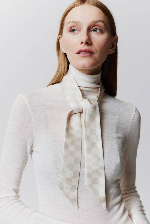 Prinz Berlin Seidentwilly Illusion Off-White Riesige Rabatte