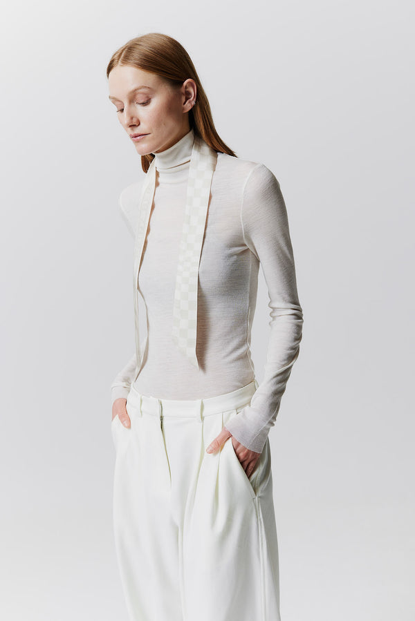 Prinz Berlin Seidentwilly Illusion Off-White Riesige Rabatte