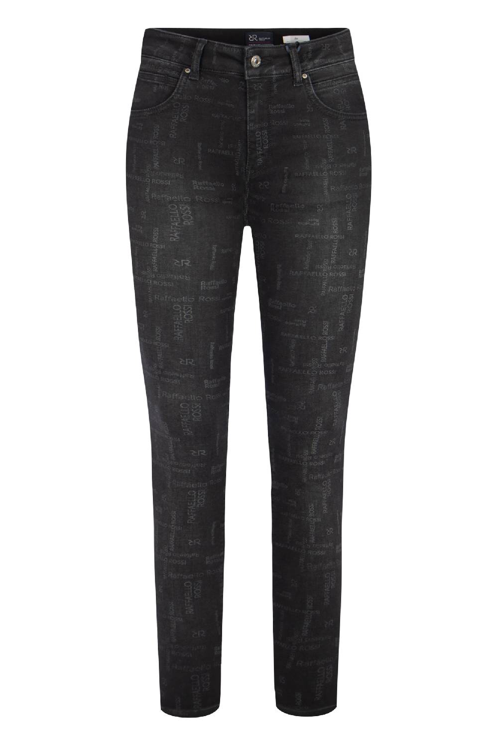 ﻿Raffaello Rossi 5-Pocket Skinny lang Mid Waist gemustert: AMAL L Saisonale Angebote