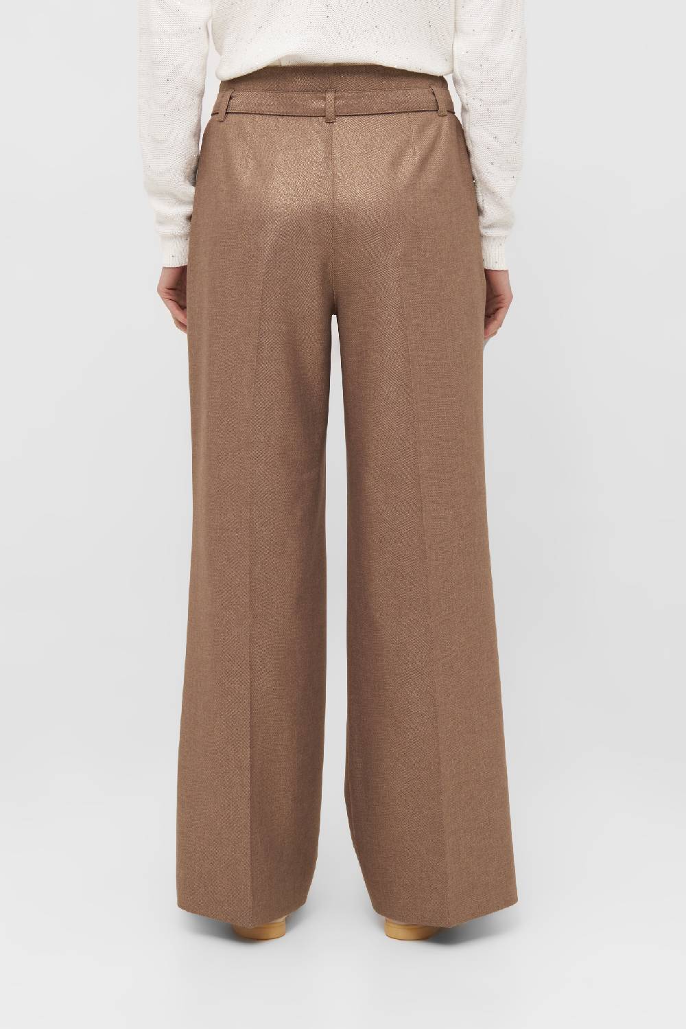 Raffaello Rossi Marlenehose Wide Leg lang High Waist beige: ANAIS Räumungsverkauf