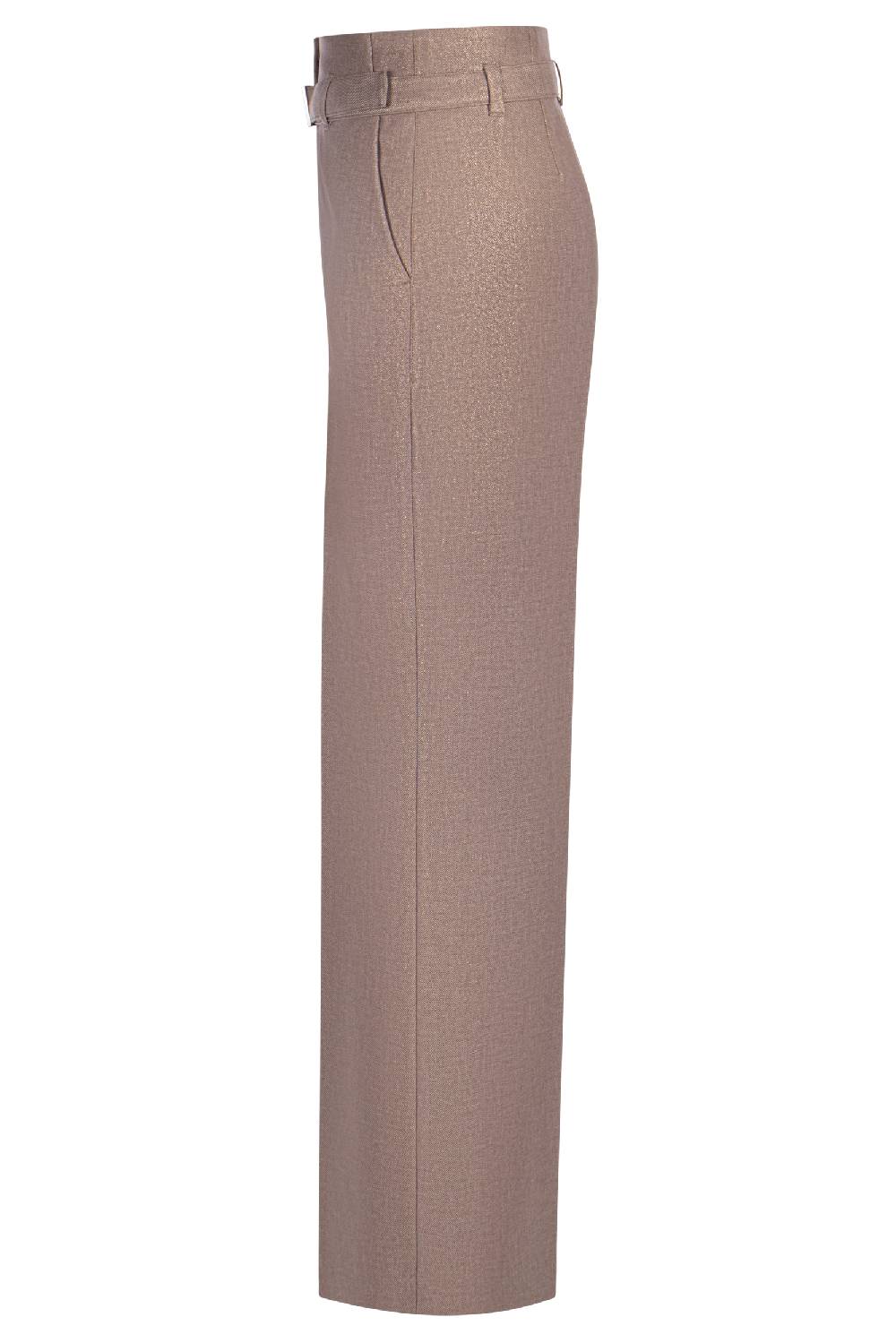 Raffaello Rossi Marlenehose Wide Leg lang High Waist beige: ANAIS Räumungsverkauf
