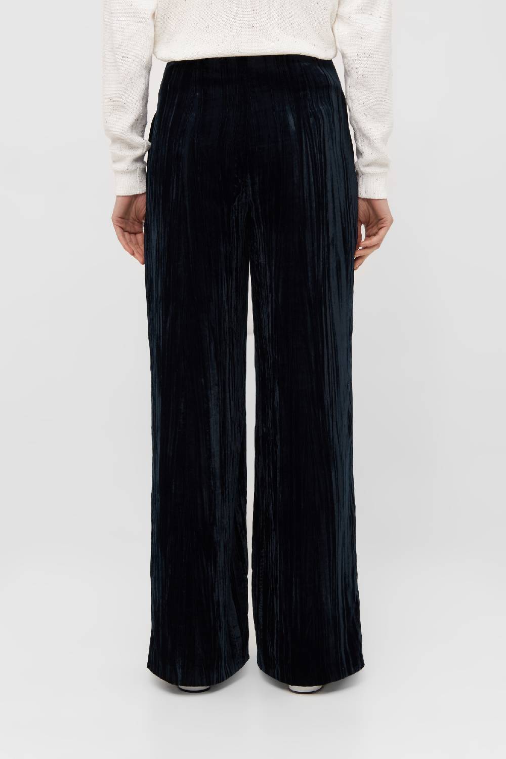 Raffaello Rossi Marlenehose Wide Leg lang High Waist blau: ANAIS Tiefpreis