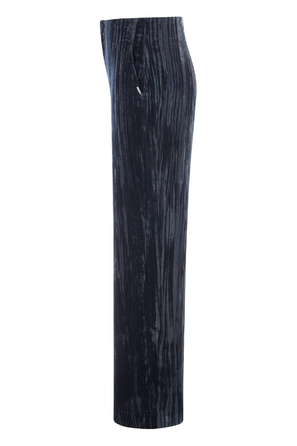 Raffaello Rossi Marlenehose Wide Leg lang High Waist blau: ANAIS Tiefpreis