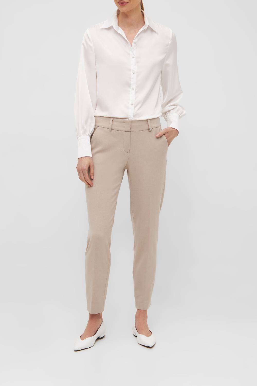 Raffaello Rossi Chino Straight lang Mid Waist schwarz: DORA O Wochenangebot