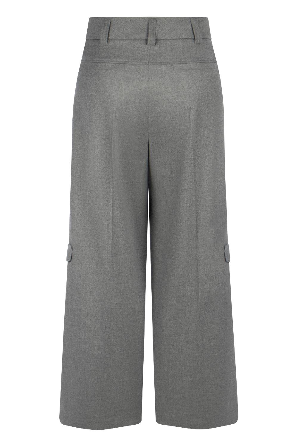 Raffaello Rossi Cargo Wide Leg lang High Waist grau: JASCHA Neueste Stile