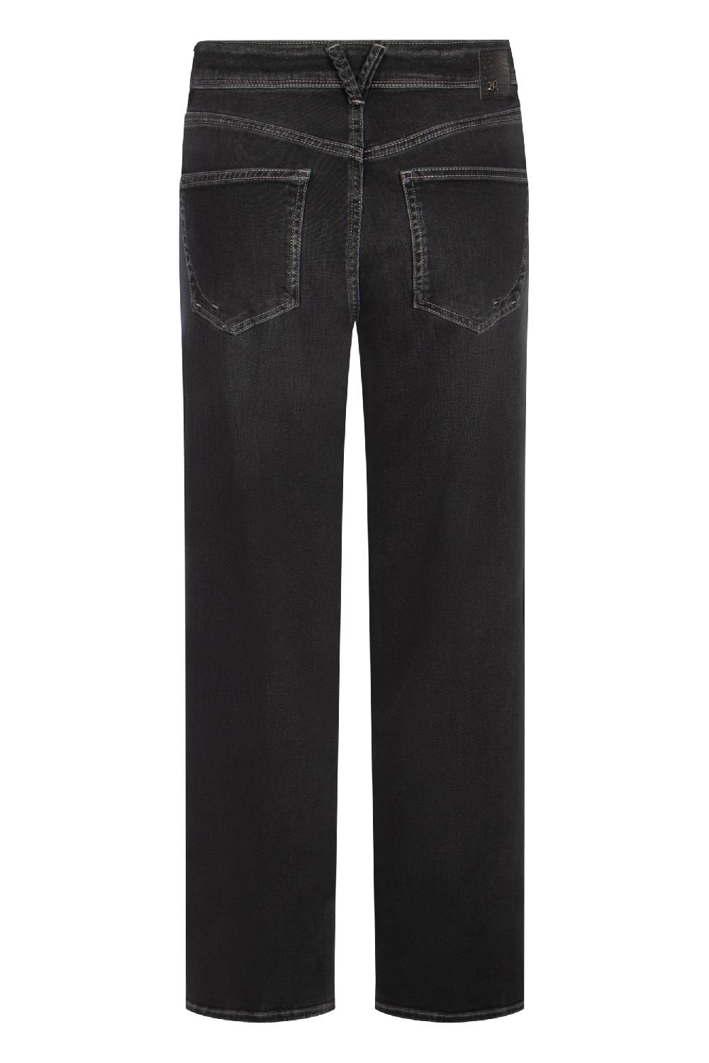 Raffaello Rossi Marlenehose Straight lang Mid Waist grau: KIRA B Letzter Tag