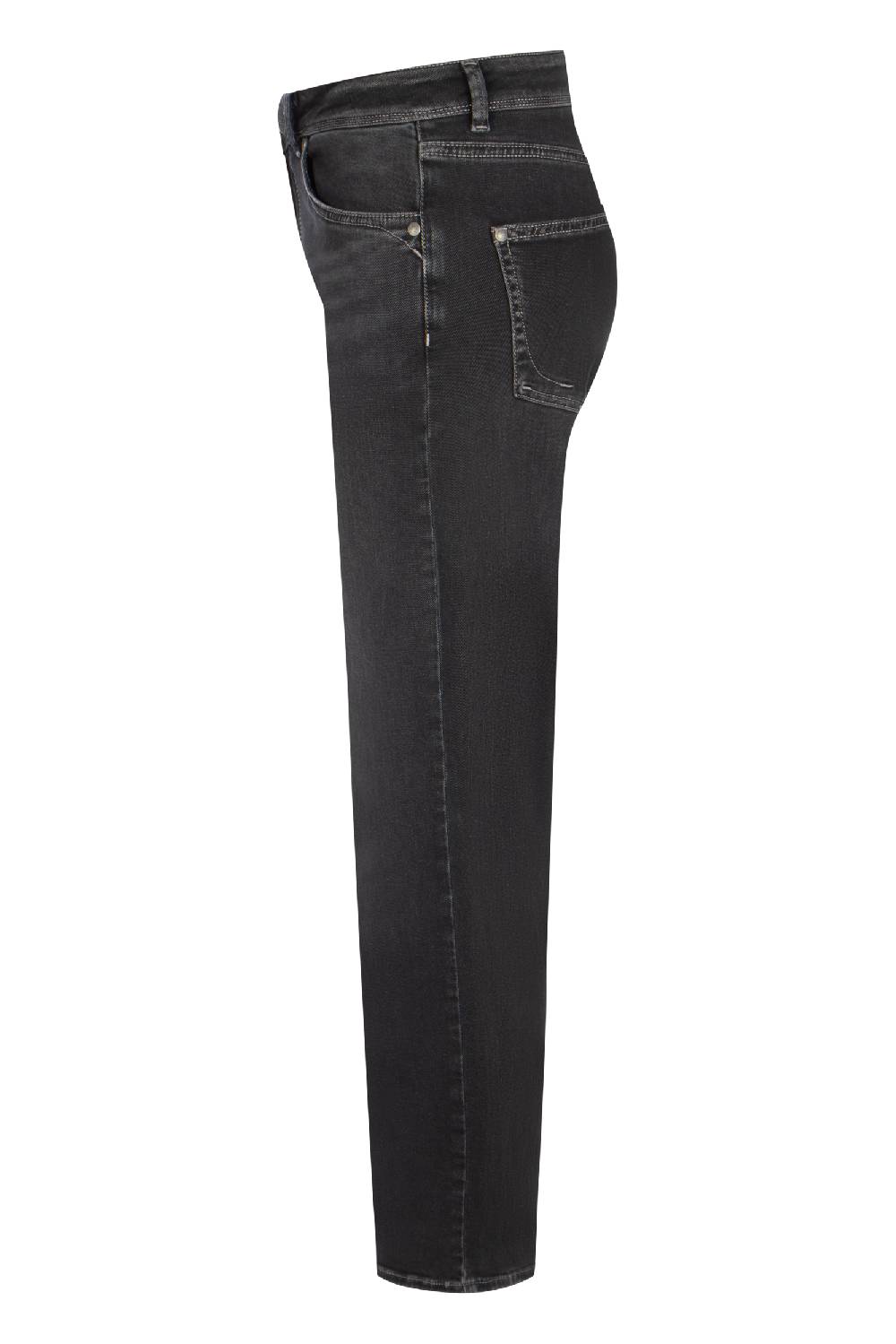 Raffaello Rossi Marlenehose Straight lang Mid Waist grau: KIRA B Letzter Tag